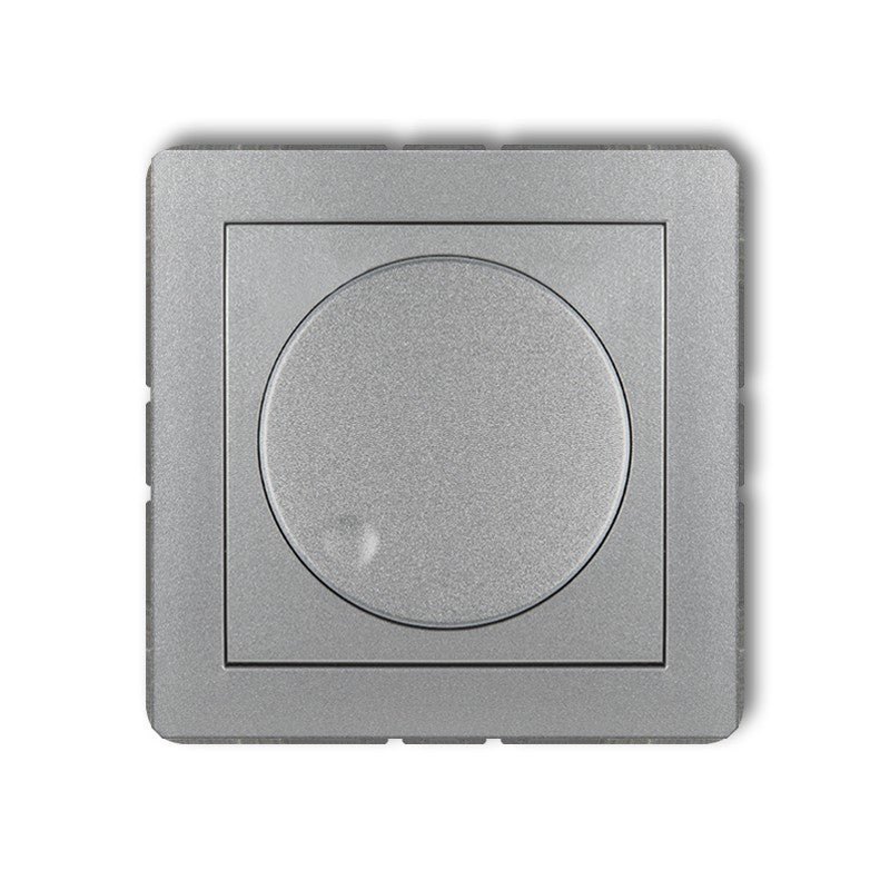 Elektroniskais apgaismojuma regulēšanas un pagriešanas mehānisms LED lampām, Deco, sudraba metālika