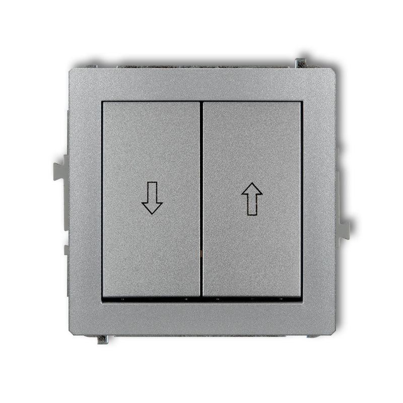 Momentary switch mechanism blinds