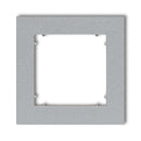 Universaalne 1-istmeline plastmassist raam MINI, hõbedane metalne