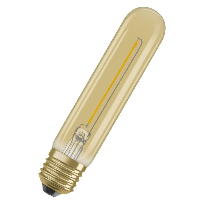 E27 2.5W(200lM) OSRAM LED Vintage Spuldze, IP20, silti balta gaisma 2000K