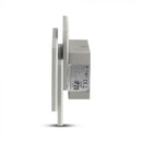Provförsäljning 12W(1100Lm) LED-vägglampor, fyrkantiga, V-TAC, IP20, aluminium, neutralvit 4000K