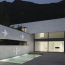 Фасадный светодиодный светильник 4W(440Lm), квадратный, V-TAC, IP65, алюминий, теплый белый свет 3000K