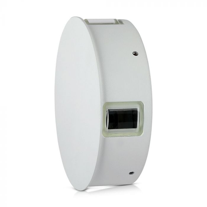 4W(440Lm) LED Facade light, round, V-TAC, IP65, aluminium, warm white light 3000K