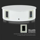 4W(440Lm) LED Facade light, round, V-TAC, IP65, aluminium, warm white light 3000K