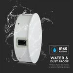4W(440Lm) LED fassaadivalgusti, ümmargune, V-TAC, IP65, alumiinium, soe valge valgus 3000K