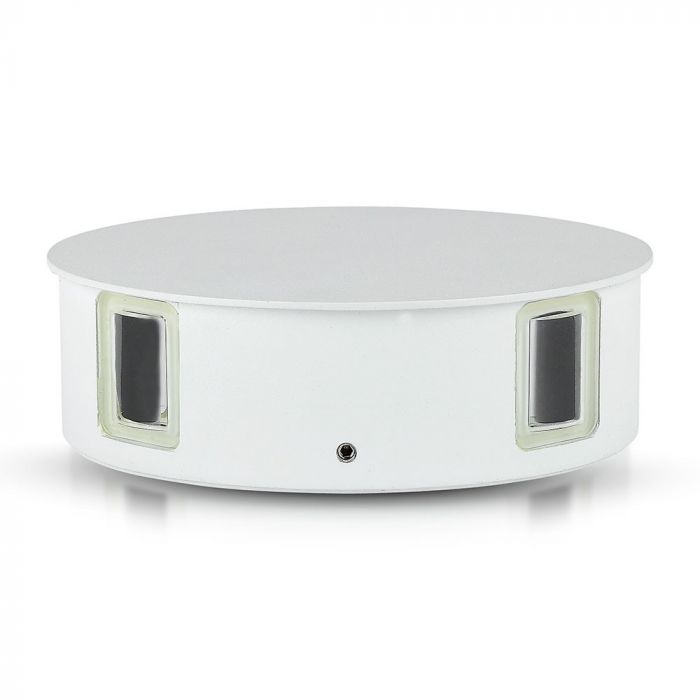 4W(440Lm) LED Facade light, round, V-TAC, IP65, aluminium, warm white light 3000K