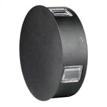 4W(440Lm) LED Fasādes gaismeklis, apaļš, V-TAC, IP65, alumīnija, silti balta gaisma 3000K