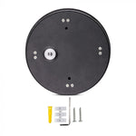 4W(440Lm) LED Fasādes gaismeklis, apaļš, V-TAC, IP65, alumīnija, silti balta gaisma 3000K