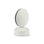 7W(770Lm) LED Fasādes gaismeklis, apaļš, V-TAC, IP65, alumīnija, silti balta gaisma 3000K
