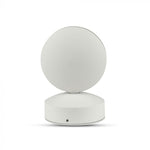 7W(770Lm) LED Fasādes gaismeklis, apaļš, V-TAC, IP65, alumīnija, silti balta gaisma 3000K
