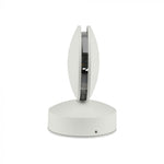 7W(770Lm) LED Fasādes gaismeklis, apaļš, V-TAC, IP65, alumīnija, silti balta gaisma 3000K