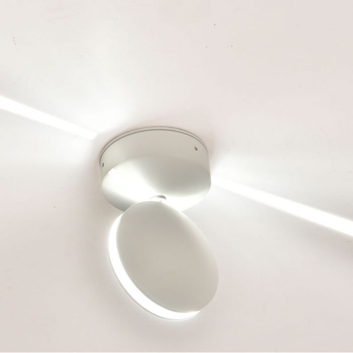 7W(770Lm) LED fassaadivalgusti, ümmargune, V-TAC, IP65, alumiinium, neutraalne valge 4000K