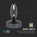 Фасадный светодиодный светильник 7W(770Lm), круглый, V-TAC, IP65, алюминий, нейтральный белый 4000K