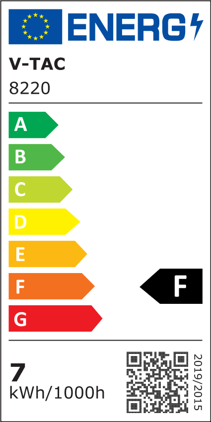 7W(770Lm) LED Fasādes gaismeklis, apaļš, V-TAC, IP65, alumīnija, neitrāli balta gaisma 4000K