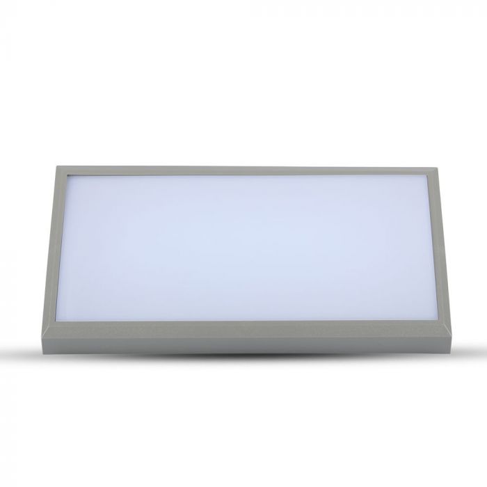 20W(1000Lm) LED-fasadarmatur, V-TAC, IP65, grå, kallvit 6400K