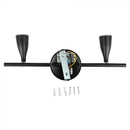 2x4,5W(680Lm) LED väggarmatur, V-TAC, IP20, varmvitt ljus 3000K