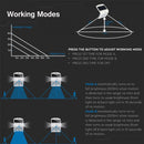 3W(500Lm) LED solārais gaismeklis ar litija akumulatoru, IP65, balts, VTAC, neitrāli balta gaisma 4000K