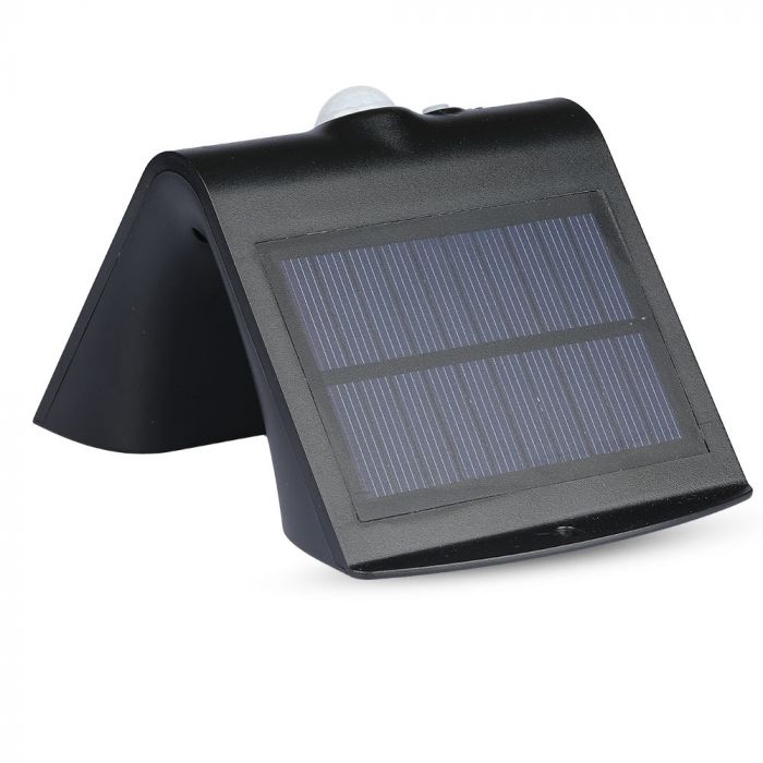 1.5W(220Lm) светодиодный солнечный светильник для передней части дома с литиевой батареей, IP65, V-TAC