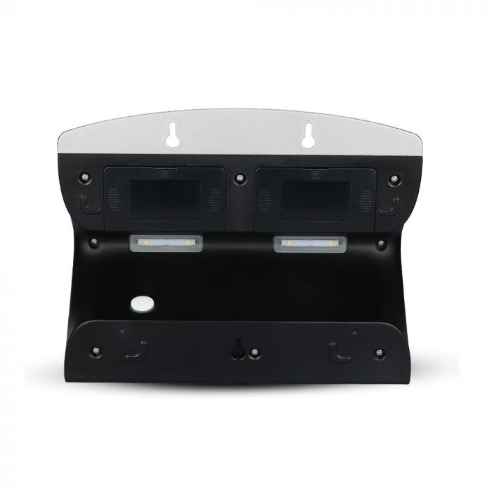 6.8W(800Lm) LED solar luminaire with lithium battery, IP65, white, V-TAC