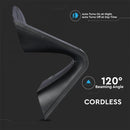 7W (850Lm) LED päikesevalgusti maja fassaadile liitiumakuga, IP65, V-TAC, neutraalne valge valgus 4000K