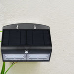 7W(850Lm) LED solar luminaire for house facade with lithium battery, IP65, V-TAC, neutral white light 4000K