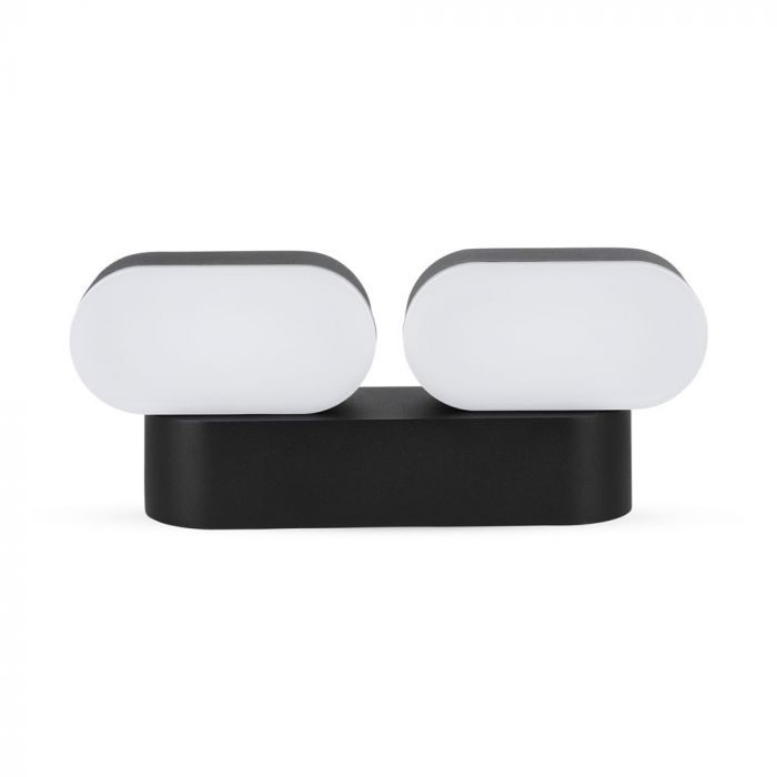 12W(1320Lm) LED double Facade light, V-TAC, IP65, warm white light 3000K