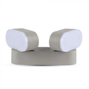 12W(1320Lm) LED dubultais Fasādes gaismeklis, V-TAC, IP65, silti balta gaisma 3000K