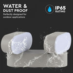 12W(1320Lm) LED dubbel frontarmatur, V-TAC, IP65, varmvitt ljus 3000K