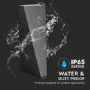 Фасадный светодиодный светильник 6W(660Lm), двунаправленный, IP65, V-TAC, теплый белый свет 3000K