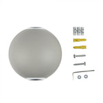 6W (660Lm) LED-fassaadivalgusti, kahesuunaline, IP65, V-TAC, soe valge valgus 3000K
