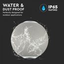 Фасадный светодиодный светильник 6W(660Lm), двунаправленный, IP65, V-TAC, нейтральный белый 4000K