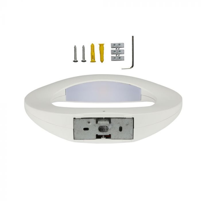 10W(1100Lm) LED fassaadivalgusti, V-TAC, IP65, soe valge valgus 3000K