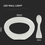 10W(1100Lm) LED fassaadivalgusti, V-TAC, IP65, neutraalne valge 4000K