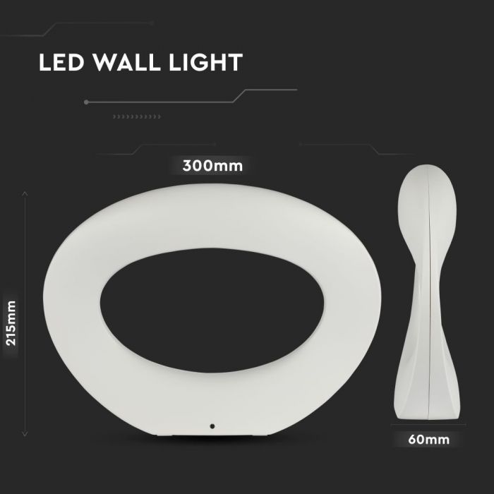 10W(1100Lm) LED fassaadivalgusti, V-TAC, IP65, neutraalne valge 4000K