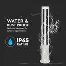 10W(450Lm) LED aialamp, valge korpus, 80 cm, IP65, V-TAC, jaheda valge valgus 5000K