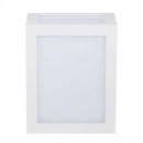 12W(750Lm) LED Fasādes gaismeklis, kvadrāta, V-TAC, IP65, neitrāli balta gaisma 4000K