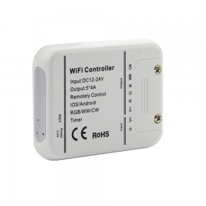 LED RGB /WW/CW lentes kontrolieris WIFI, V-TAC