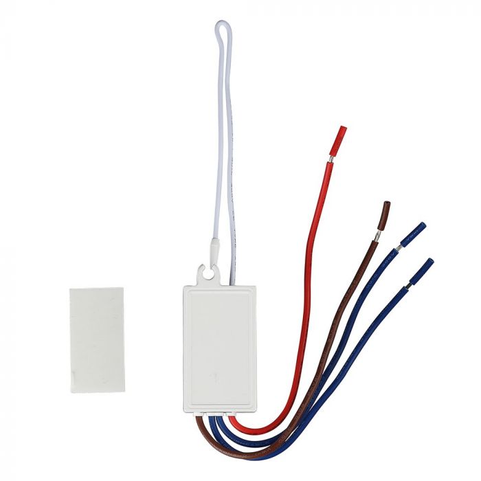 MAX 1000W vastuvõtja, ühildub V-TAC juhtmevaba lülitiga (SKU: 8460,8461,8462)