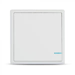 Juhtmevaba lüliti, saab ühendada V-TAC Wifi Smart Receiveriga (SKU: 8459), ühildub V-TAC Smart Light, Google Home ja Alexa'ga.