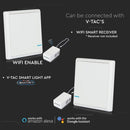 Wireless switch, can be connected to V-TAC Wifi Smart Receiver (SKU: 8459), compatible with V-TAC Smart Light, Google Home and Alexa