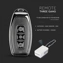 Portable 3 Gang Remote Switch with Sensor, Compatible with SKY-8458;8459, V-TAC