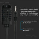 16A Temperature and humidity planner compatible with AMAZON ALEXA and GOOGLE HOME, V-TAC