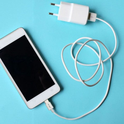 1m 1.0A V-TAC TYPE-C USB kabelis balts