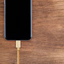 Кабель V-TAC MICRO USB 1 м 2,4 А золотистый