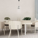 7W(360Lm) LED chandelier, chrome, with white dome, V-TAC, Ø150x151x1241mm, neutral white light 4000K