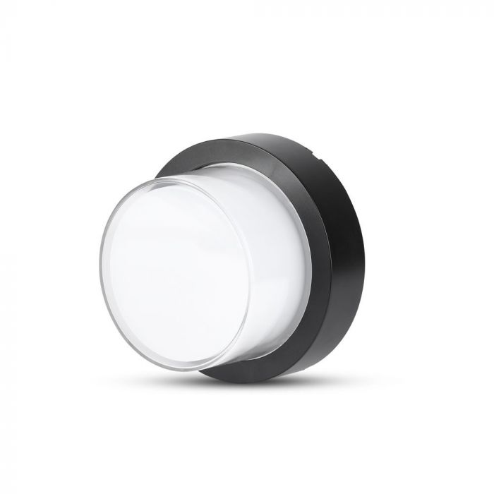 12W(1200Lm) LED Fasādes gaismeklis, V-TAC, IP65, apaļš, silti balta gaisma 3000K