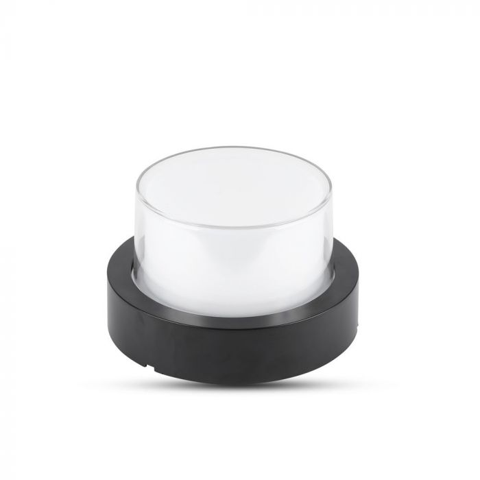 12W(1200Lm) LED Fasādes gaismeklis, V-TAC, IP65, apaļš, silti balta gaisma 3000K