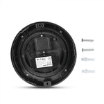 12W(1200Lm) LED Fasādes gaismeklis, V-TAC, IP65, apaļš, silti balta gaisma 3000K