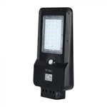 15W(1600Lm) LED solārais gaismeklis, 7.4V Litija baterija 10800mAh, paredzēts ēku fasādēm, IP65, V-TAC, gaisma auksti balta 6000K