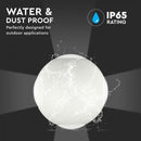 Фасадный светодиодный светильник 4W(420Lm), V-TAC, IP65, белый, нейтральный белый 4000K